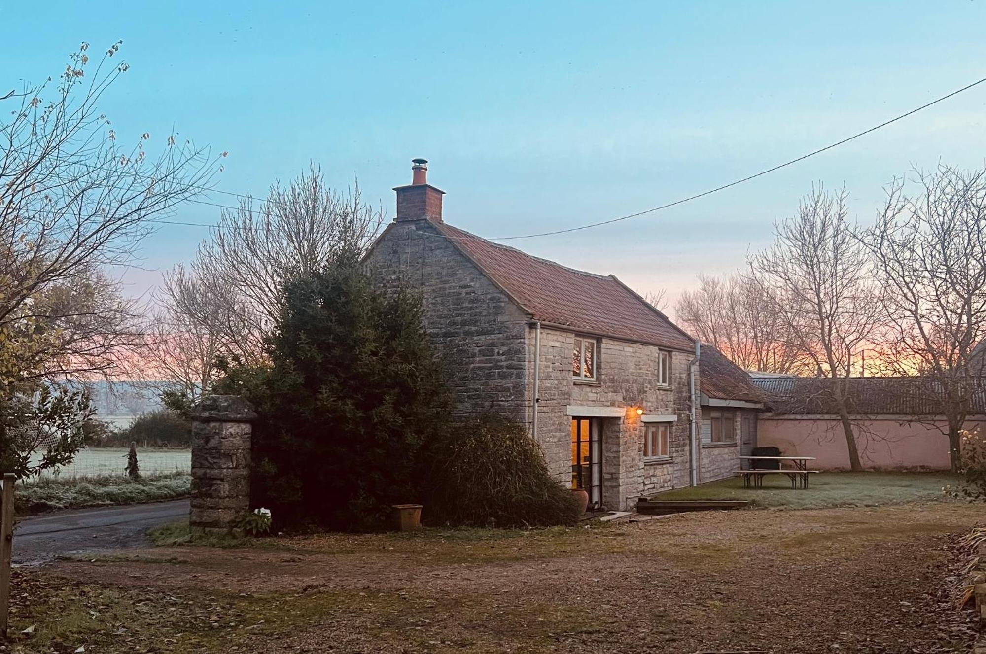 Lower Godney Little House Wells Esterno foto